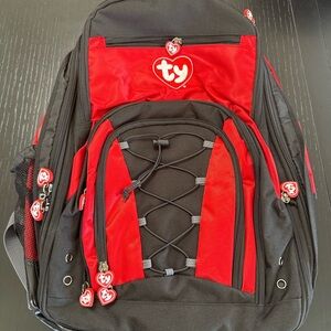 Vintage Rare TY BEANIE BABIES TRAVEL Gear BACKPACK  Mail Order Laptop‎ Case